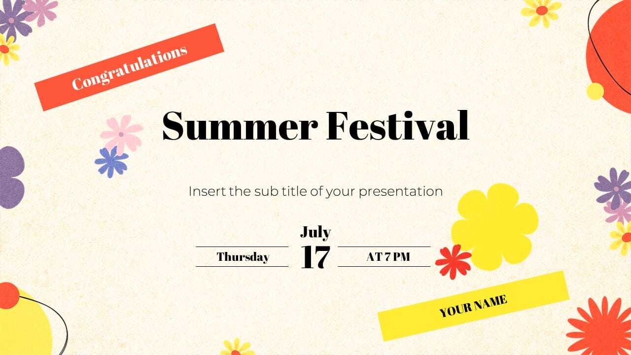 Pride Month Festival Google Slides Themes PowerPoint Templates