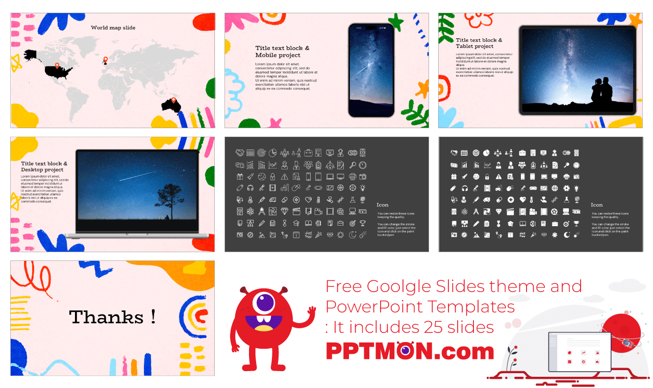 Abstract Creatives Free Google Slides Themes PowerPoint Templates