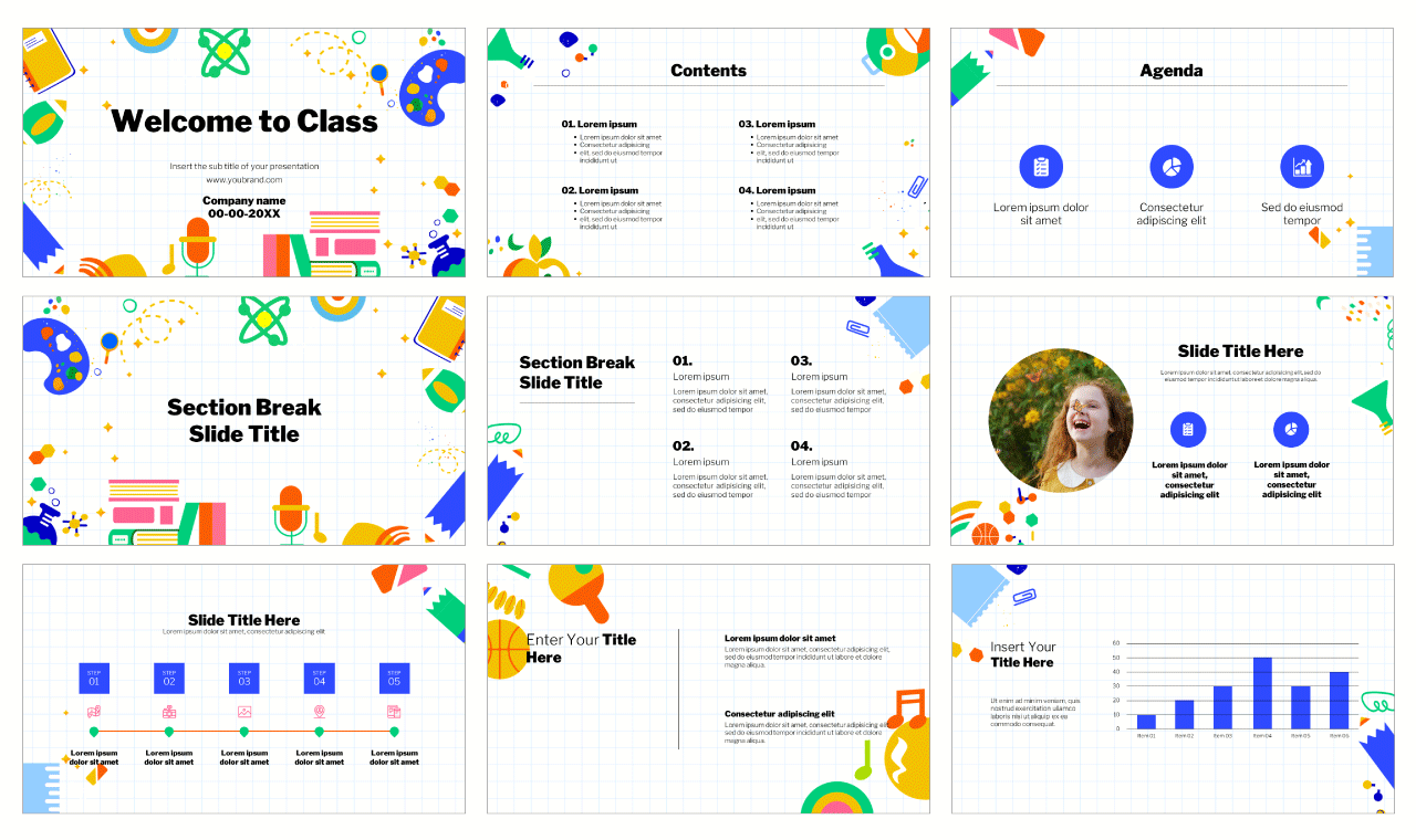 Back to Class Free Google Slides Themes PowerPoint Templates
