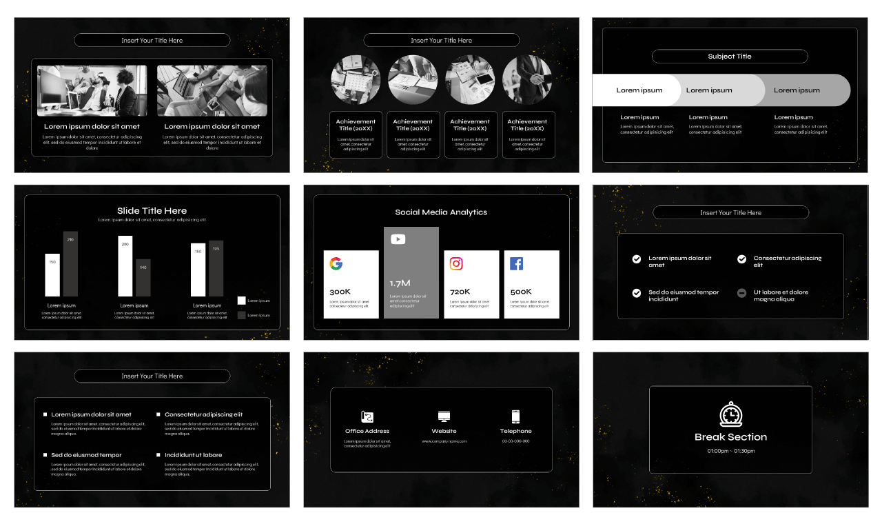 Business Pitch Deck Google Slides Themes PowerPoint Templates