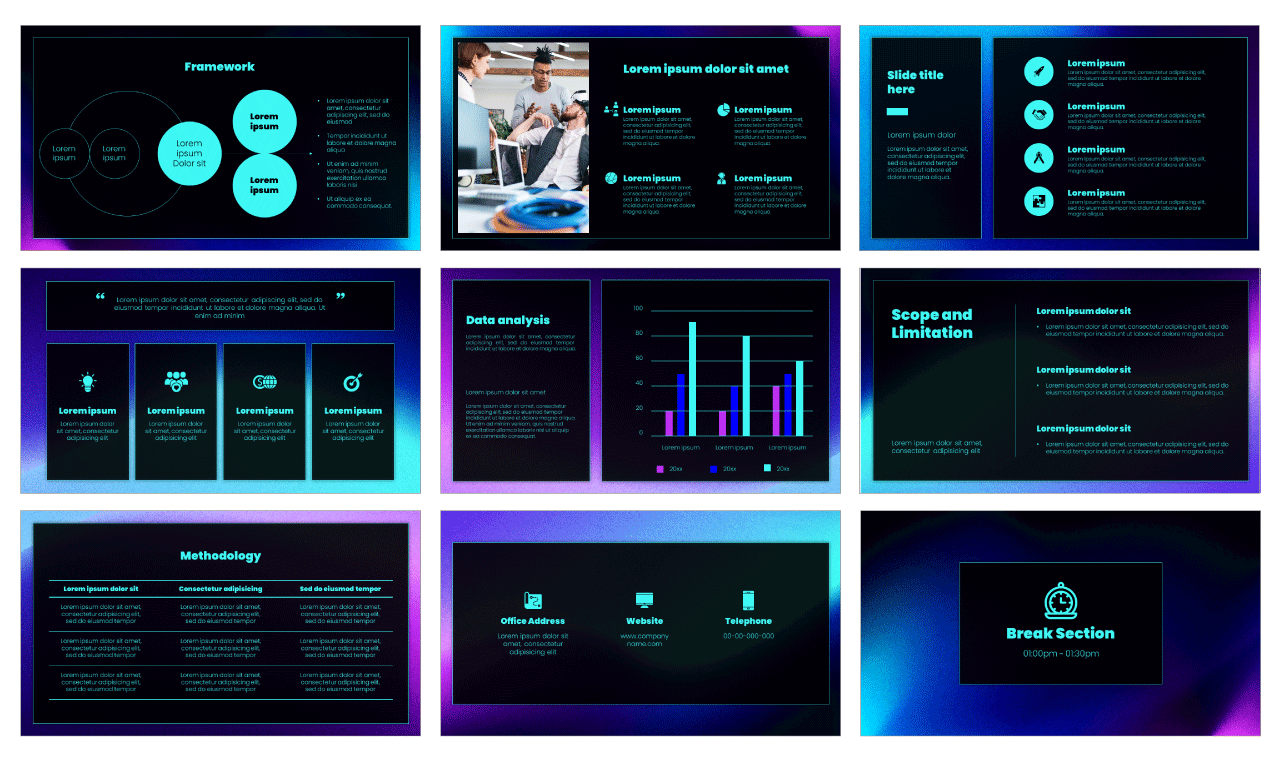 Business Resume Free Google Slides Themes PowerPoint Templates