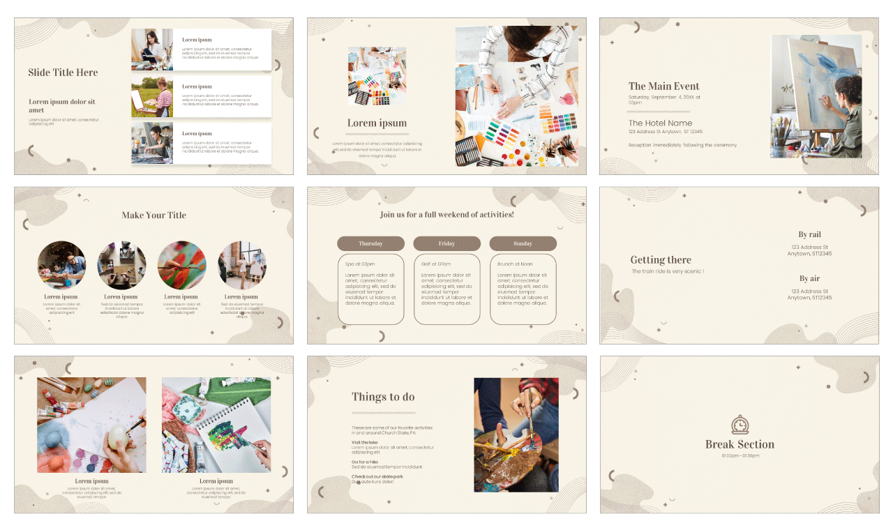 Crafts Workshop Free Google Slides Themes PowerPoint Templates