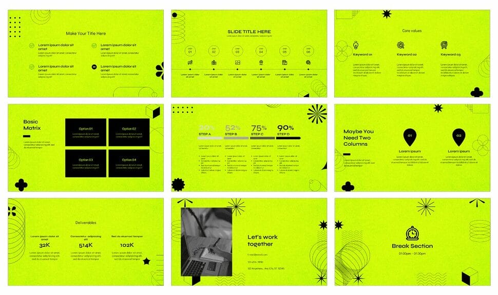 Creative Writing Skills Google Slides Theme PowerPoint Templates
