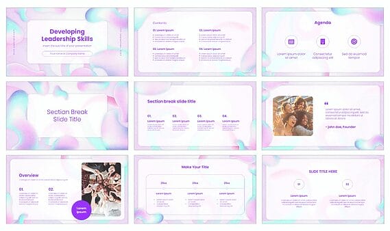 Developing Leadership Skills Google Slides PowerPoint Templates