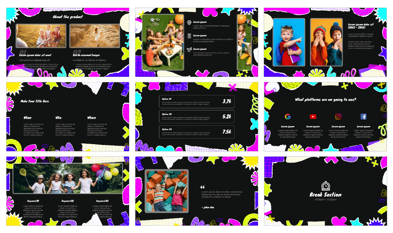 Paper Collage Free Google Slides Themes PowerPoint Templates