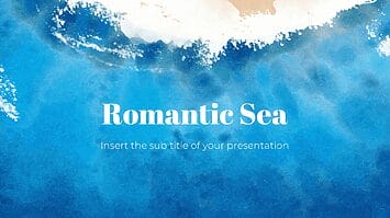 Romantic Sea Free Google Slides Themes PowerPoint Templates
