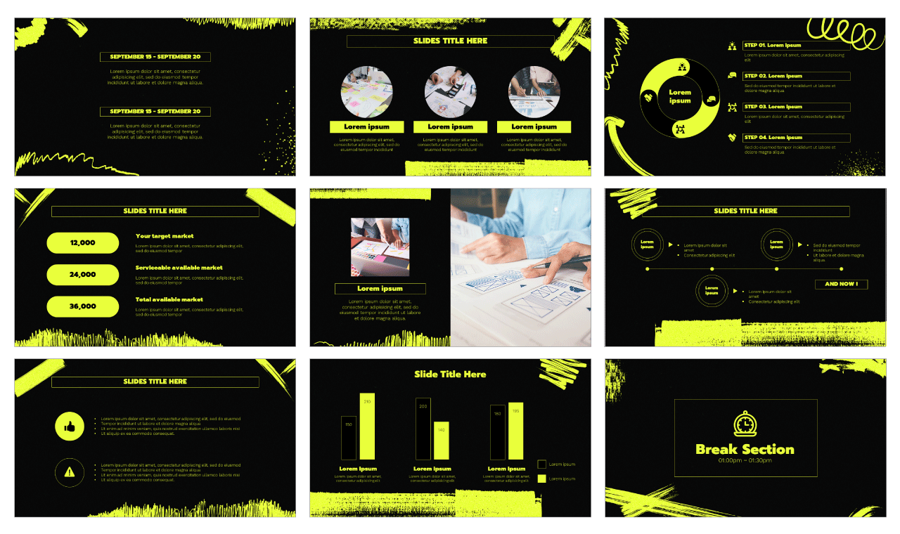 Scribble Free Google Slides Themes PowerPoint Templates