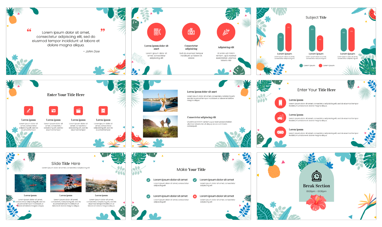 Summer Sales Free Google Slides Themes and PowerPoint Templates
