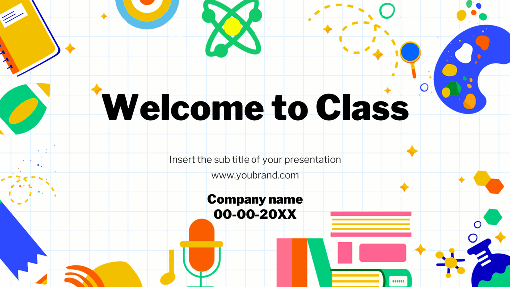 Education presentation - Free PowerPoint templates Google Slides theme