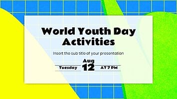 World Youth Day Activities Google Slides Themes PPT Templates
