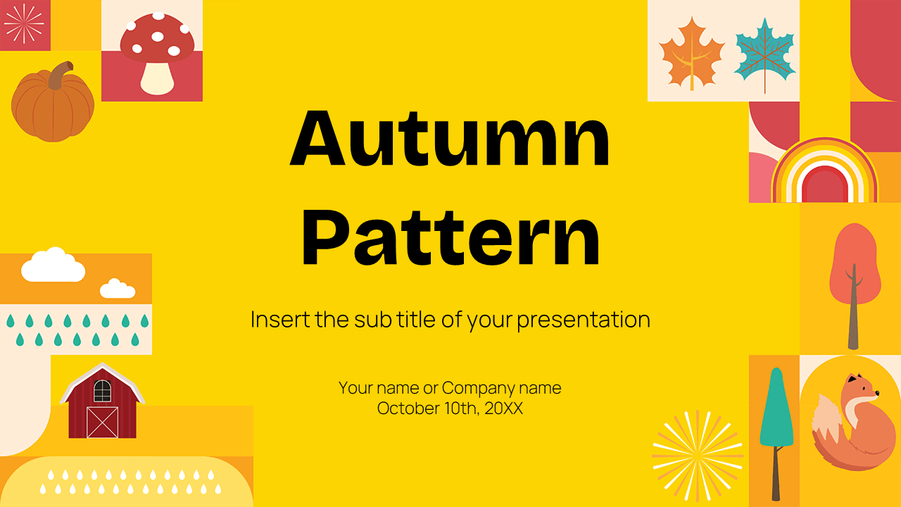 Creative presentation - Free PowerPoint template Google Slides theme