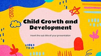 Child Growth and Development Free Google Slides PPT Templates