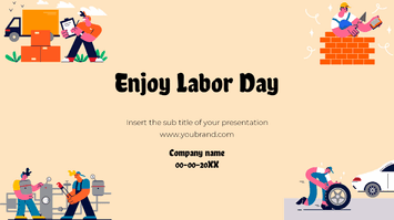 Enjoy Labor Day Free Google Slides Theme PowerPoint Templates