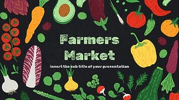 Farmers Market Presentation Templates - Google Slides & PPT