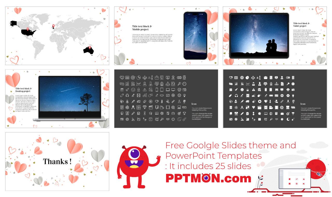 Heart Day Free Google Slides Thmes PowerPoint Templates