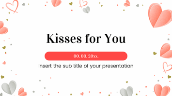 Kisses for You Free Google Slides Thmes PowerPoint Templates