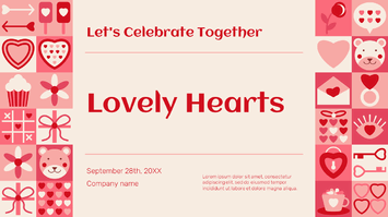 Lovely Hearts Free Google Slides Thmes PowerPoint Templates