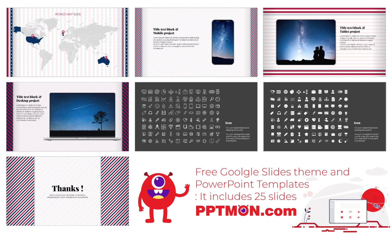 National Day of Service and Remembrance Free Google Slides Themes and PowerPoint Templates