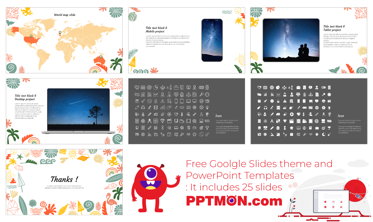 Summer Cottagecore Google Slides Theme PowerPoint Templates
