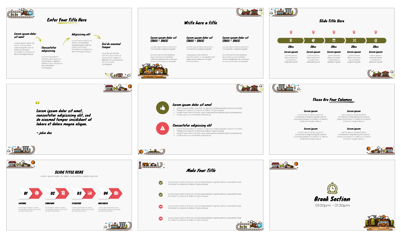 Travel Plan Free Google Slides Themes PowerPoint Templates