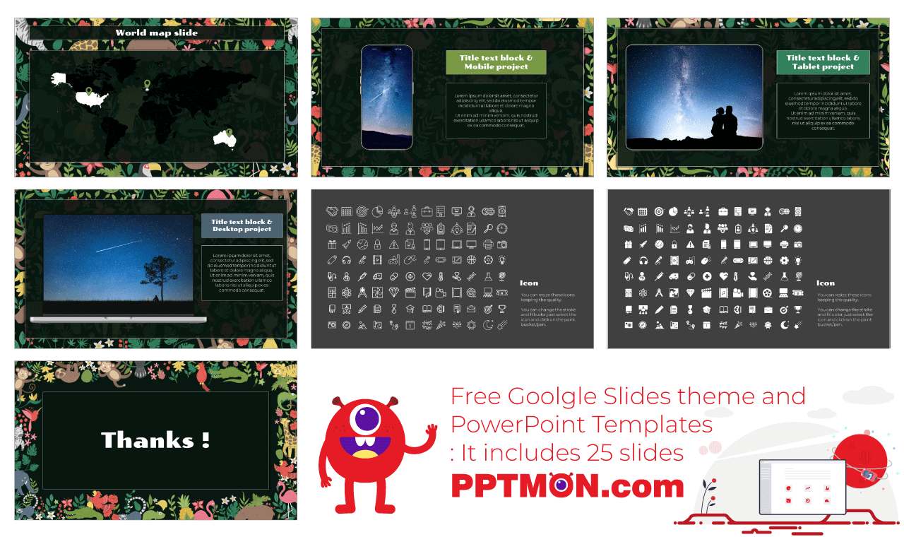 Happy World Animal Day Free Google Slides PowerPoint Template