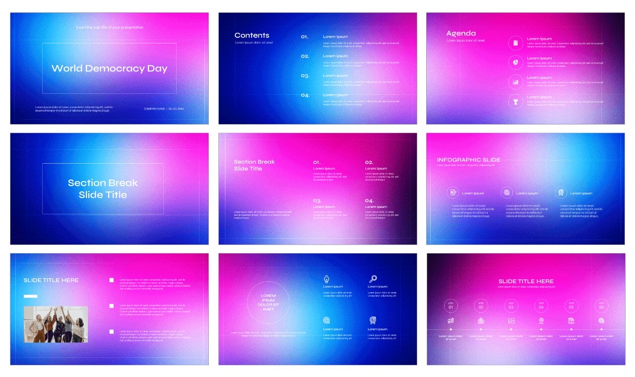 World Democracy Day Google Slides Themes PowerPoint Templates