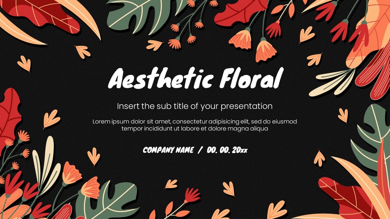 Aesthetic - Free Powerpoint templates and Google Slides themes