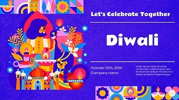 Diwali Free Presentation Templates -Google Slides and PowerPoint