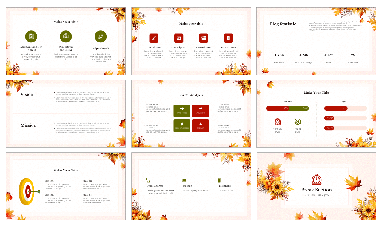 Fall Background Free Google Slides Themes PowerPoint Templates