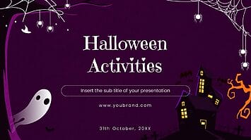 Halloween Activities Presentation Templates - Google Slides & PPT
