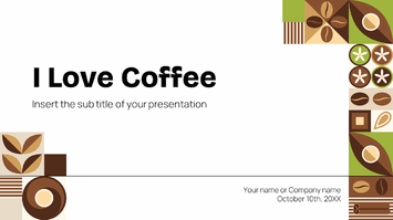 I Love Coffee Free Google Slides Themes PowerPoint Templates