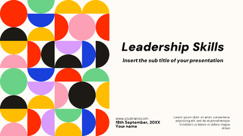 Leadership Skills Presentation Templates - Google Slides and PPT