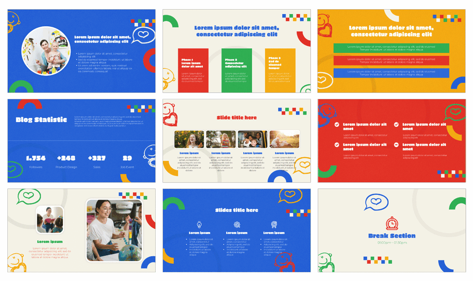 Happy World Teachers' Day Google Slides PowerPoint Templates