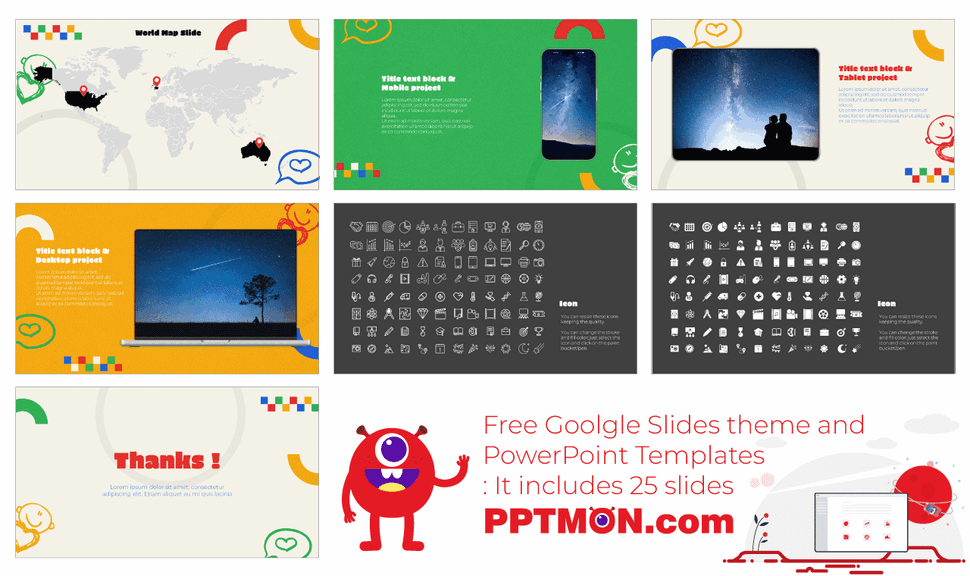 Happy World Teachers' Day Google Slides PowerPoint Templates