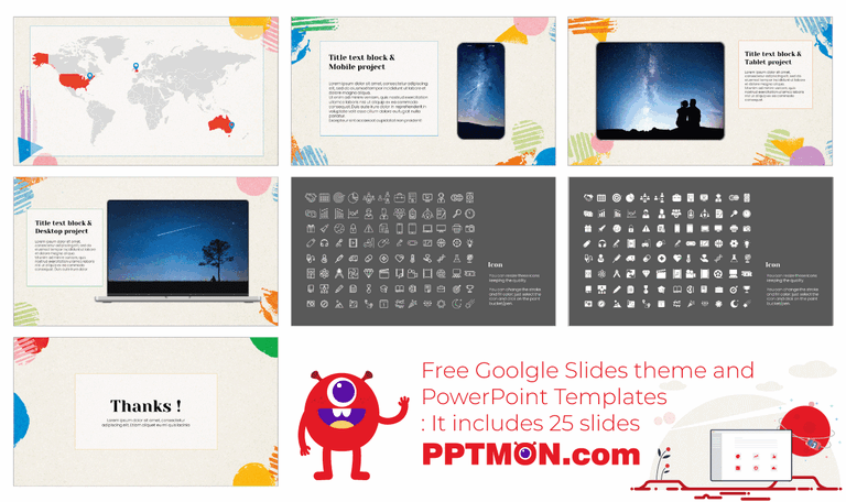 Artistic Painting Free Google Slides Themes PowerPoint Templates