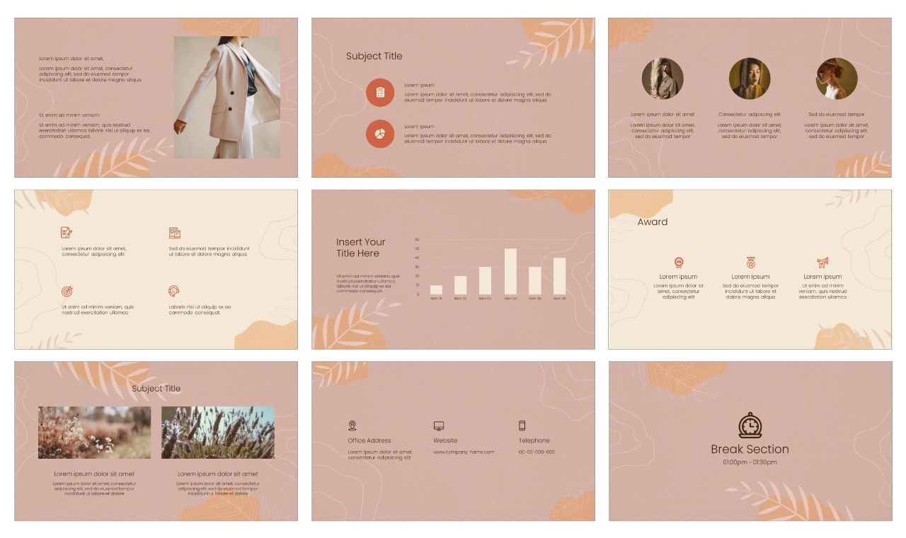 Autumn Newsletter Free Google Slides Themes PowerPoint Templates