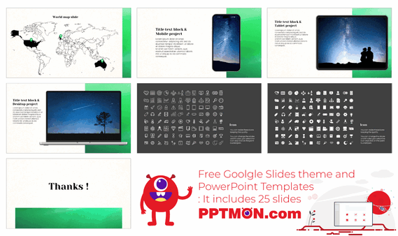 Creative Writing Prompts Free Google Slides PowerPoint Template