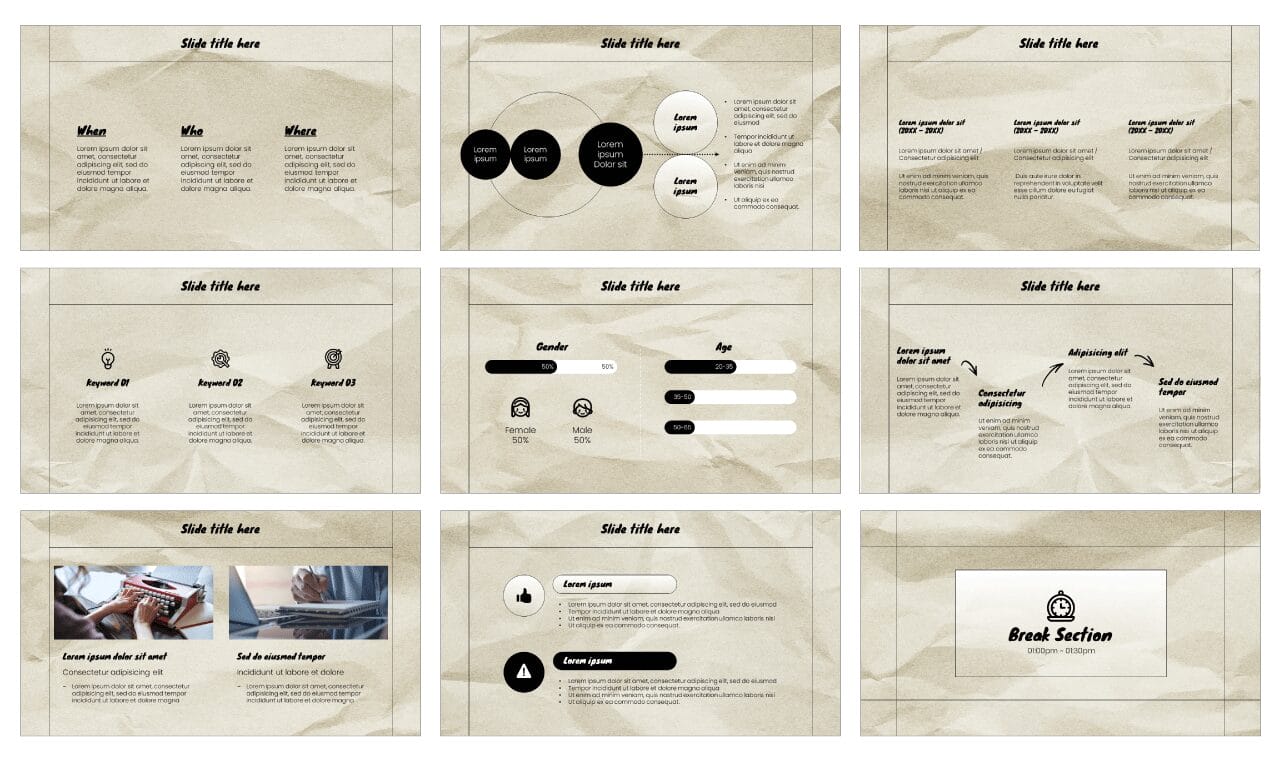 Editorial Free Google Slides Themes PowerPoint Templates