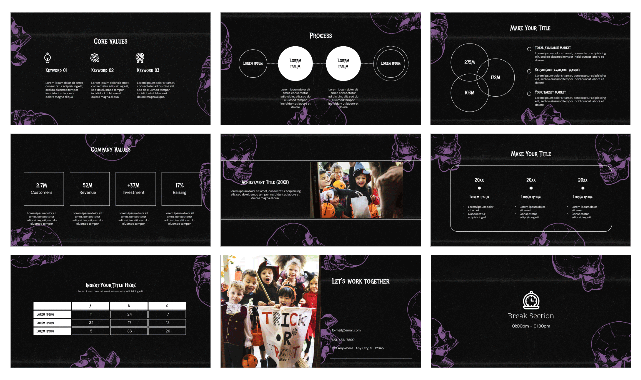 Halloween Night Free Google Slides Themes PowerPoint Templates