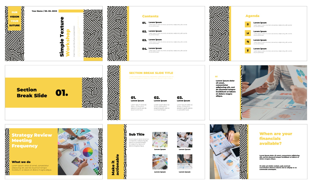 Simple Workshop Free Google Slides Themes PowerPoint Templates