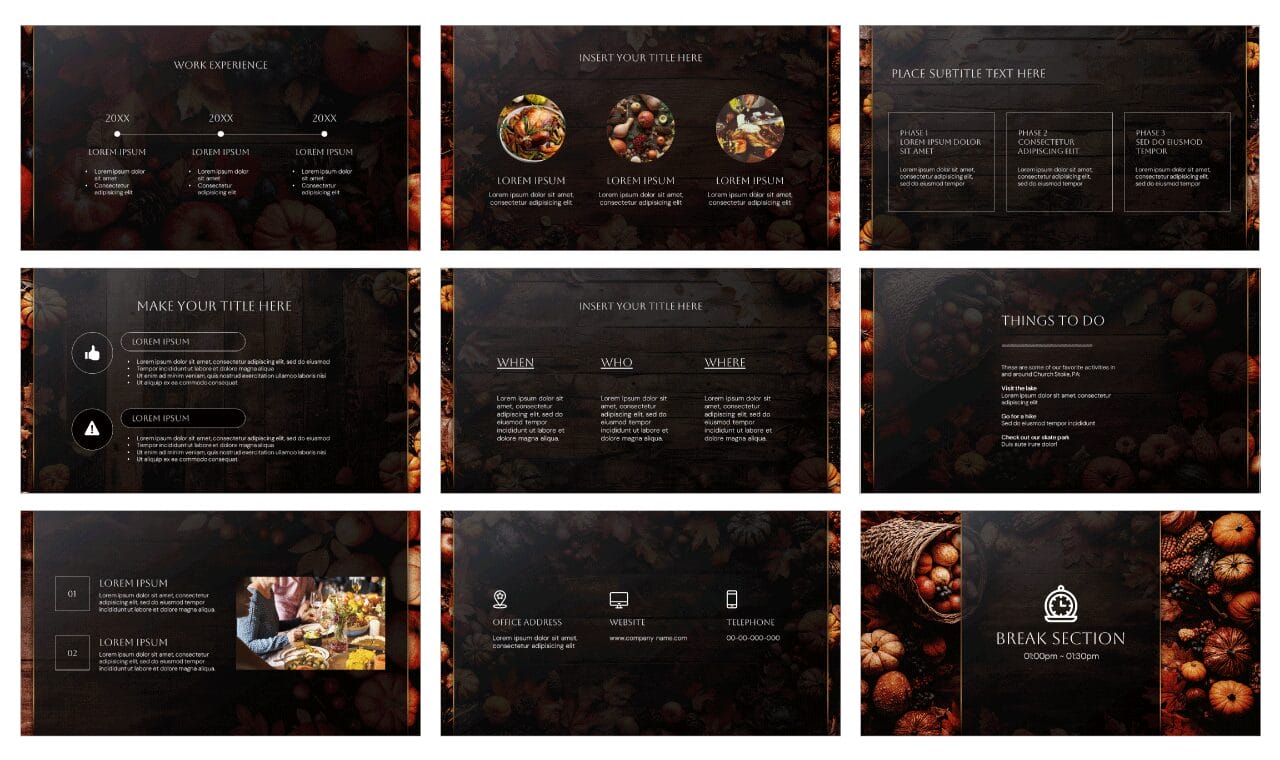Thanksgiving Day Free Google Slides Themes PowerPoint Templates