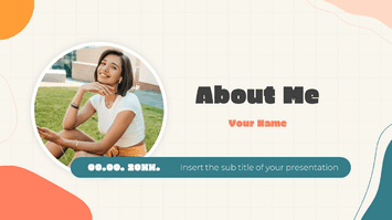 About Me Free Presentation Templates - Google Slides PowePoint