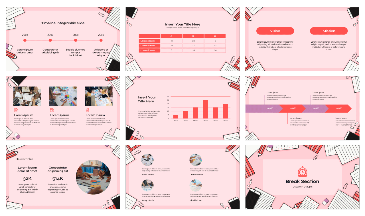 Business Workplace Meeting Google Slides Themes PowerPoint Templates