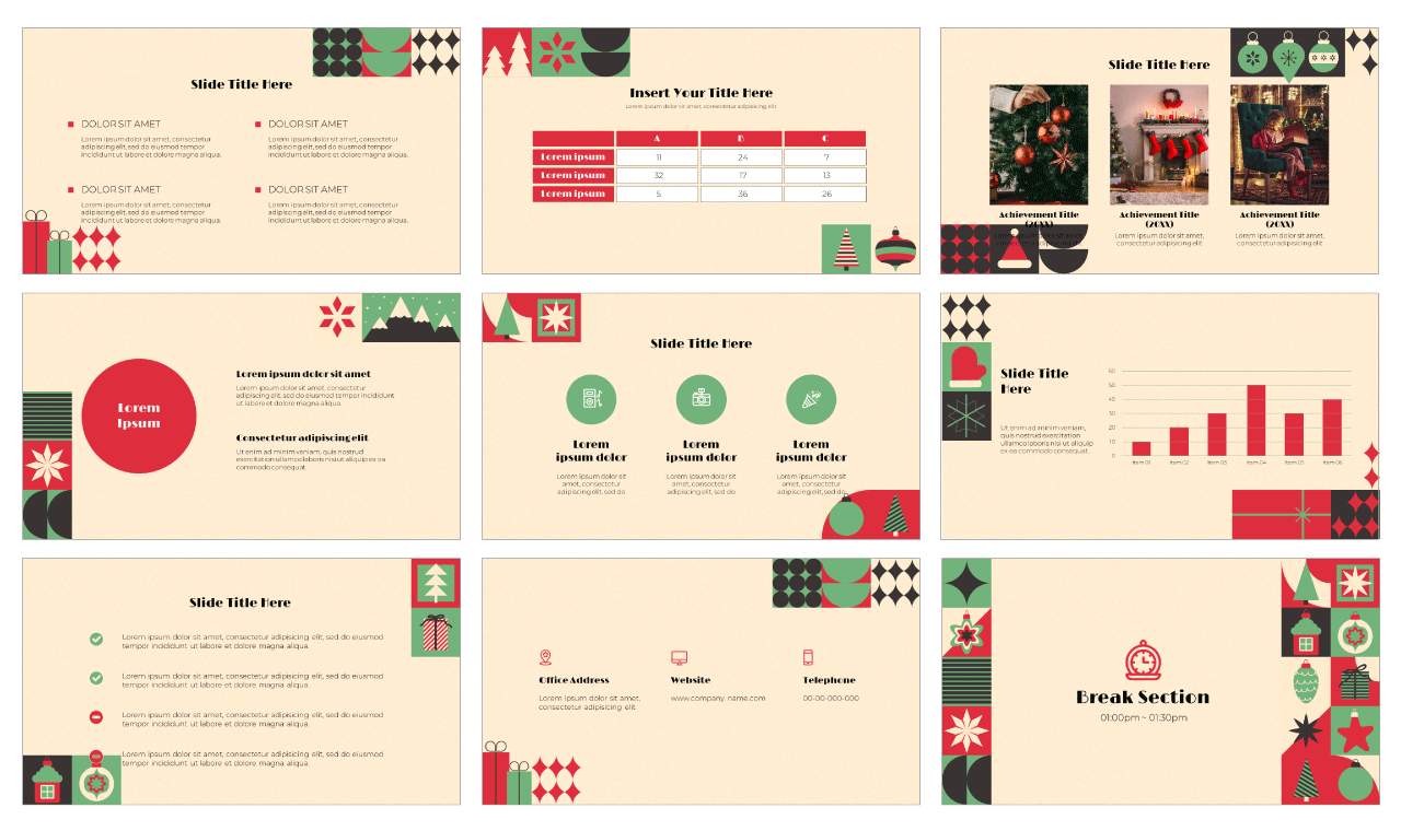 Christmas Boxing Day Free Google Slides Themes PowerPoint Templates