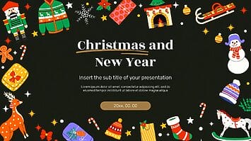 Christmas and New Year Google Slides PowerPoint Templates