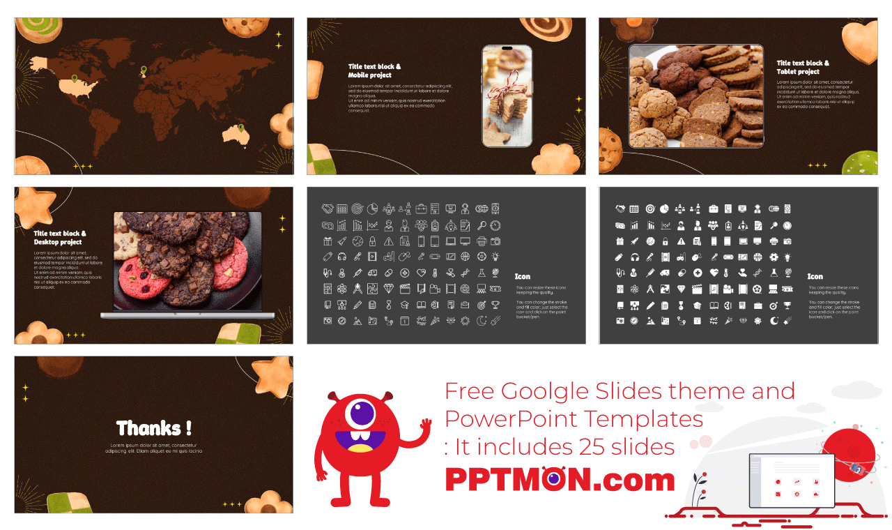 Cookies Google Slides Themes PowerPoint Templates