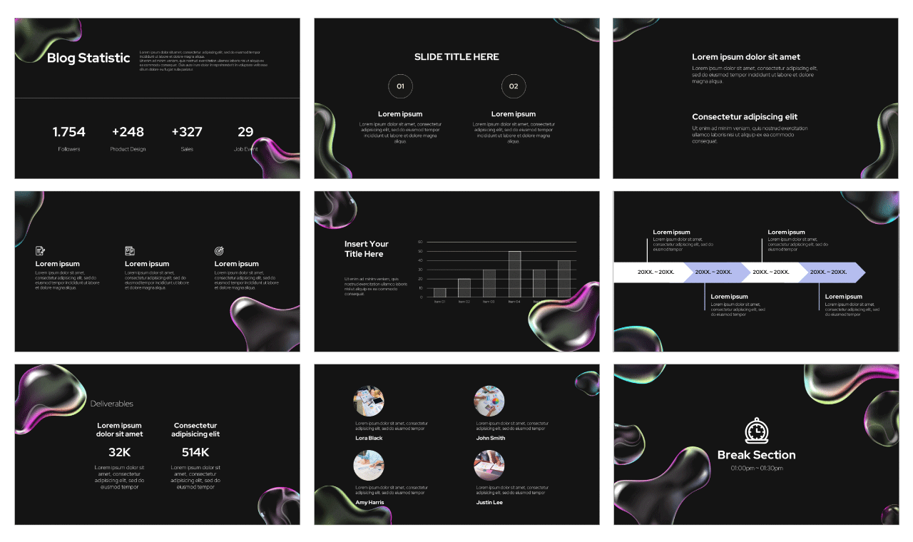 Creative Bubble Free Google Slides Themes PowerPoint Templates