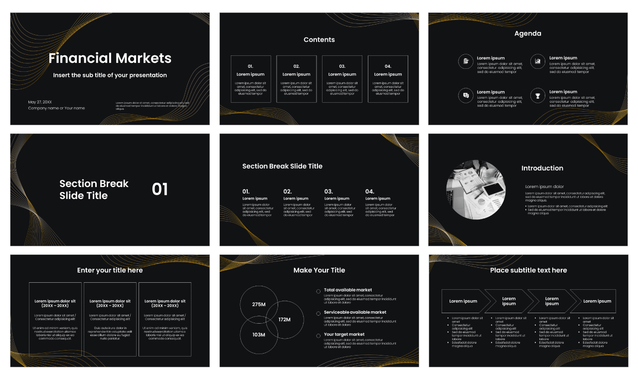 Financial Free Google Slides Themes PowerPoint Templates