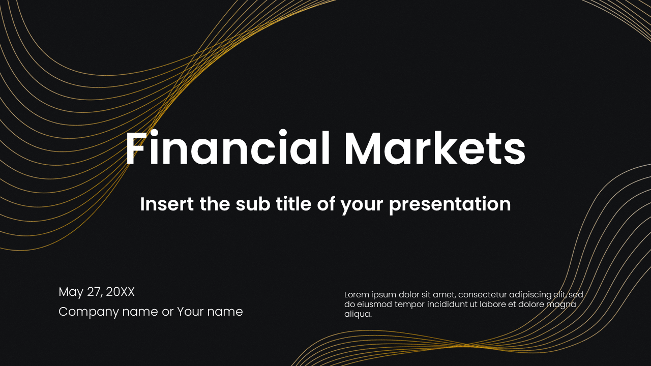 Financial Markets Google Slides Themes PowerPoint Templates