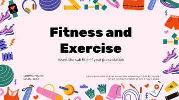 Fitness and Exercise Google Slides Themes PowerPoint Templates